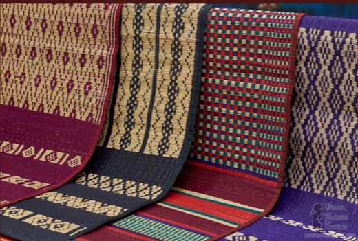 Traditional handcrafted Pattamadai dry grass mats