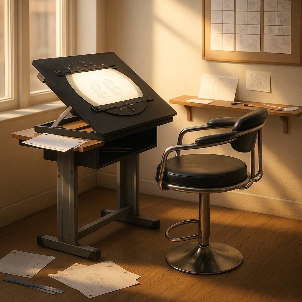 16 field 2d animation lightbox