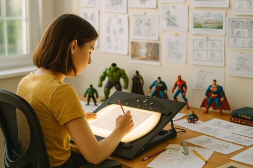 2d Animation Lightbox