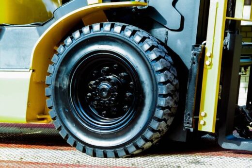 Solid Cushion Forklift Tires