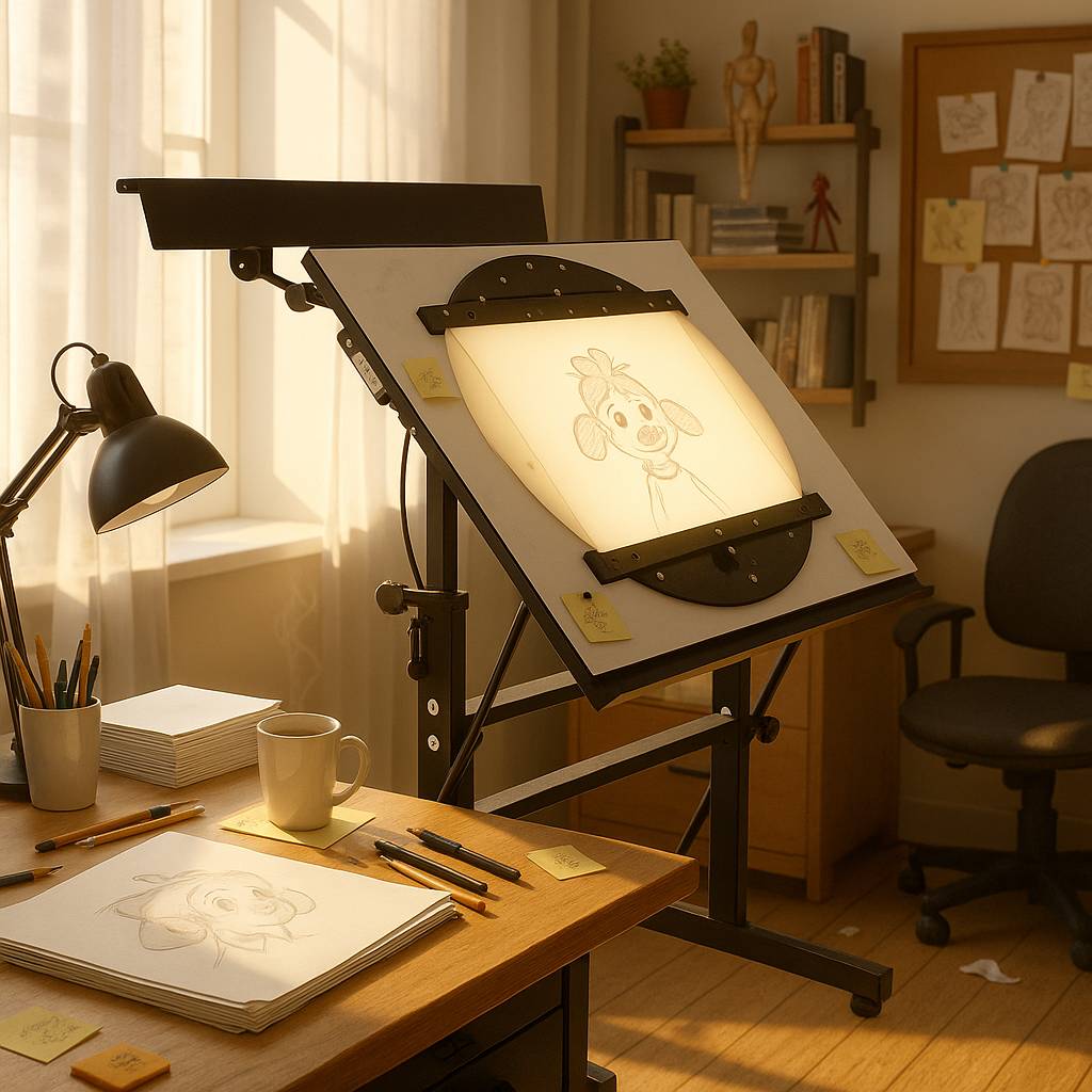 Tabletype 2d Animation Lightbox