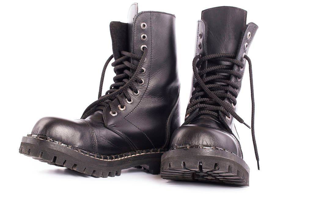 Steel Toe Work Boots | Black Combat Boots Women | Tagra