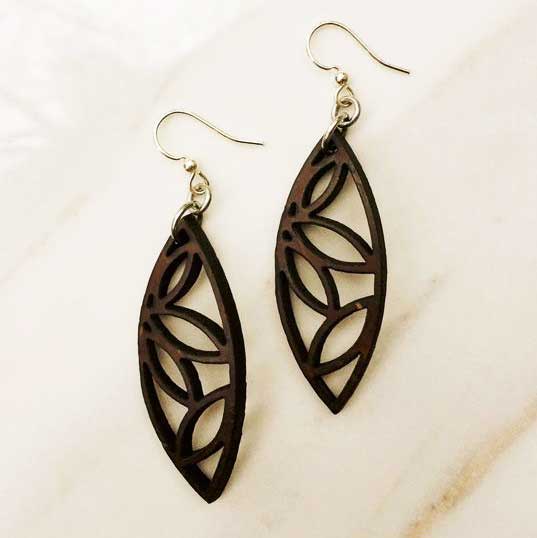 Coconut Shell Earrings