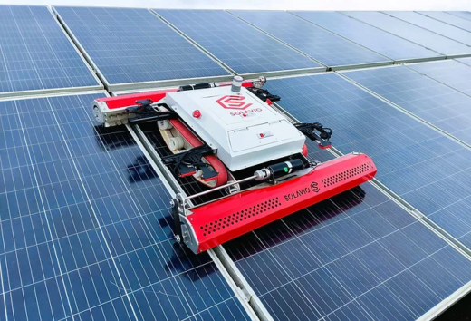 Solar Panel Cleaning Bot