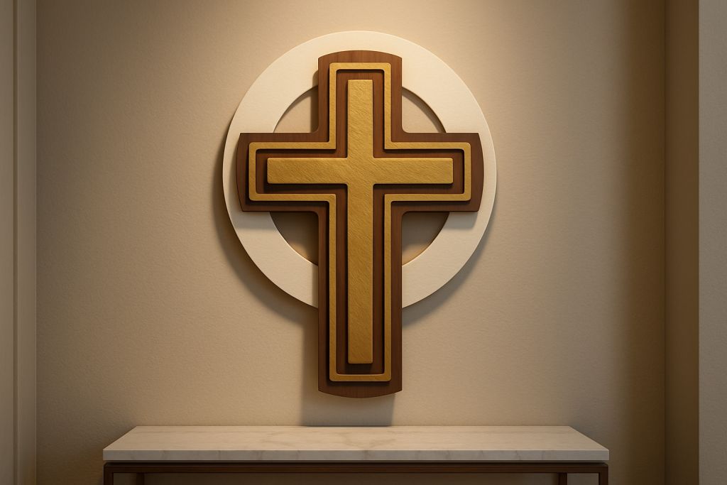 Wall Wood Accent – Wooden Wall Decor - Cross