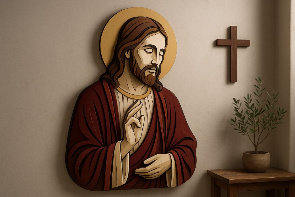 Wood For Wall Art – Jesus Christ