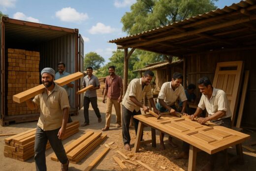 African Teak Wood (Benin)