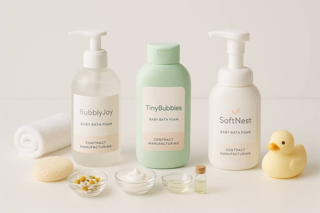 Contract Manufacturing Baby Bath Foam