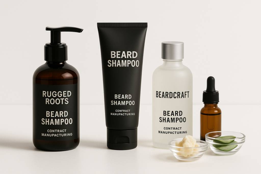 Contract Manufacturing Beard Shampoo
