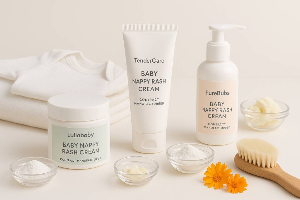 Contract Manufacturing Nappy Rash Cream
