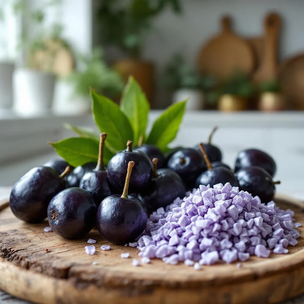 Freeze Dried Indian Blackberry Fruit (Syzygium Cumini)