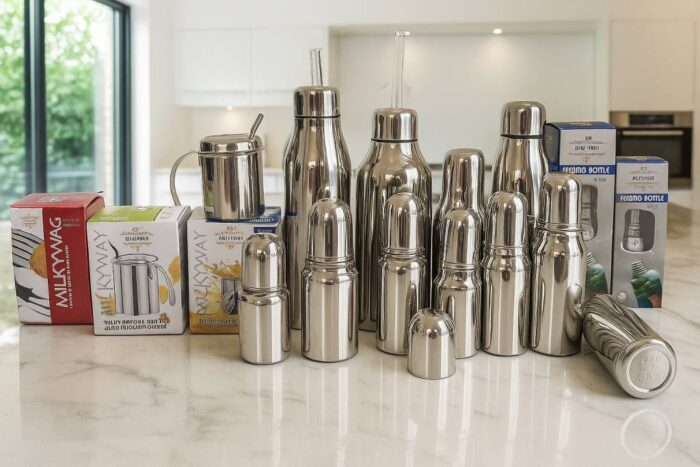 Stainless Steel Feeding Bottle