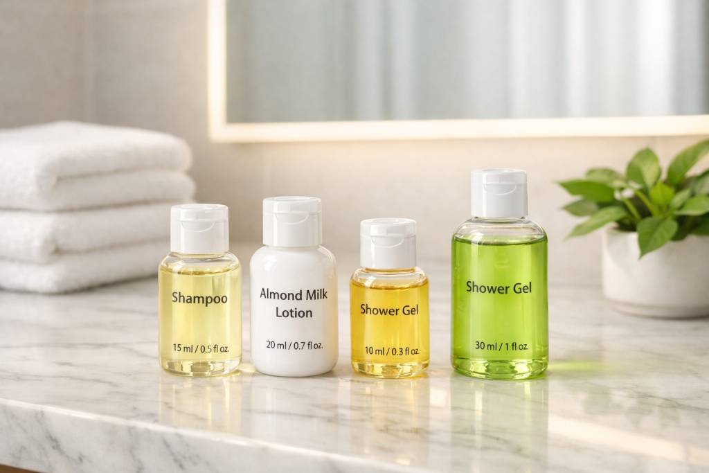 Hotel Size Shampoo and Soaps